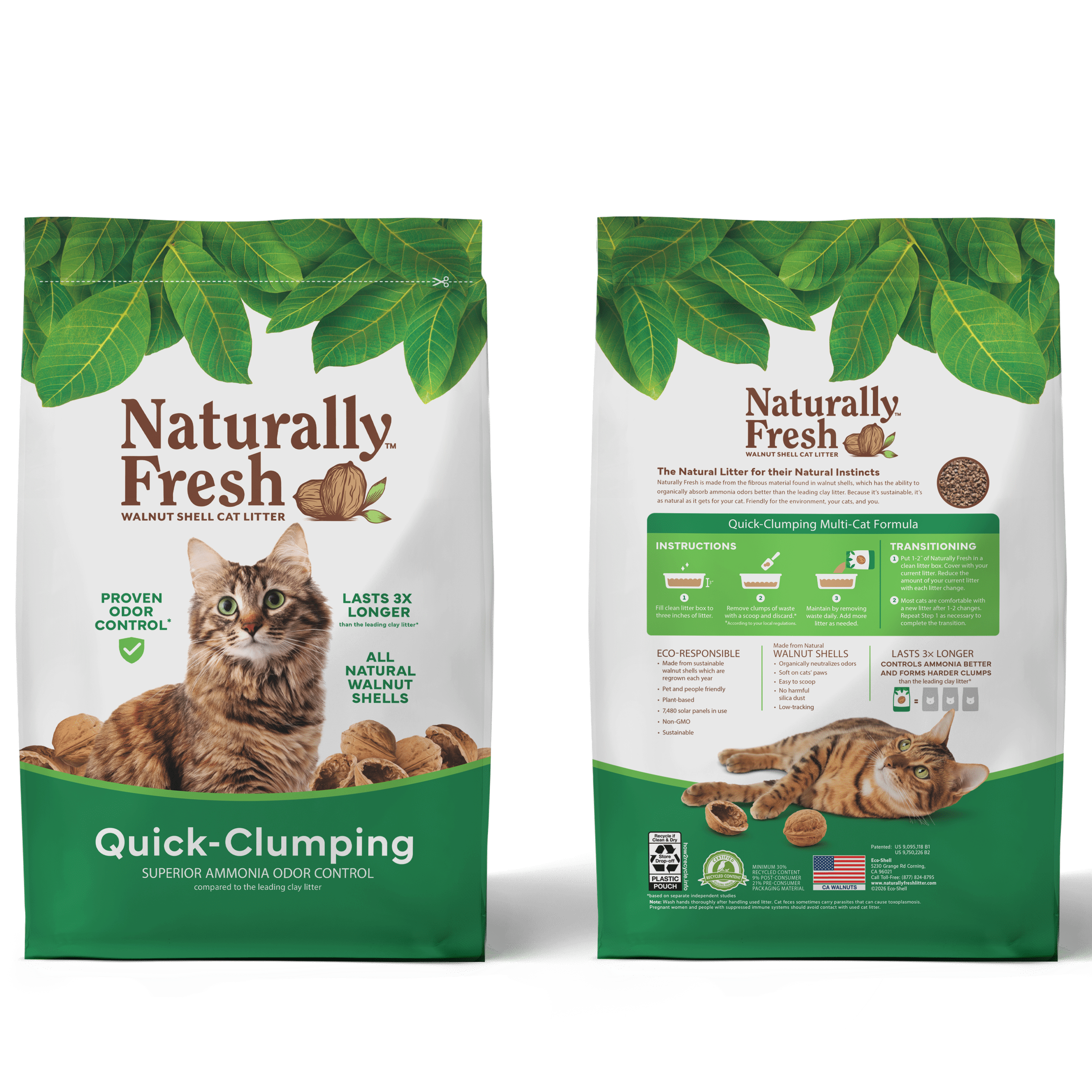 Naturally Fresh Quick Clumping Cat Litter, 26 lb. Bag