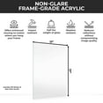 thumbnail image 3 of 100 Sheets Frame-Grade Acrylic Replacement for 11x17 Picture Frame, Replacement Plexiglass for, 3 of 7