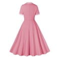 thumbnail image 4 of Vestido Corto de Verano, Malla de Manga Corta Bordado Pastel Retro para el Desgaste Casual, Fiesta Y Primavera, 4 of 6