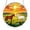 A, variant on Stained 2D Acrylic Puzzle Hanging Suncatcher-Forest Cabin Night Sky River Window Decoration for Window Doors and Home Decoration