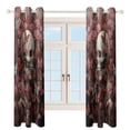 thumbnail image 3 of Guitar Skeleton Rock Blackout Curtains for Bedroom Curtains Insulated Room Darkening Window Drapes for Living Room, 3 of 7
