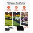 thumbnail image 2 of KFFKFF Galvanized Steel Landscape Edging, 40 ft x 6 in Metal Border for Landscaping with Gloves, Flexible and Easy-to-Install Strips, Durable Metal Garden Edging for Flower Beds and Pathways, 2 of 9
