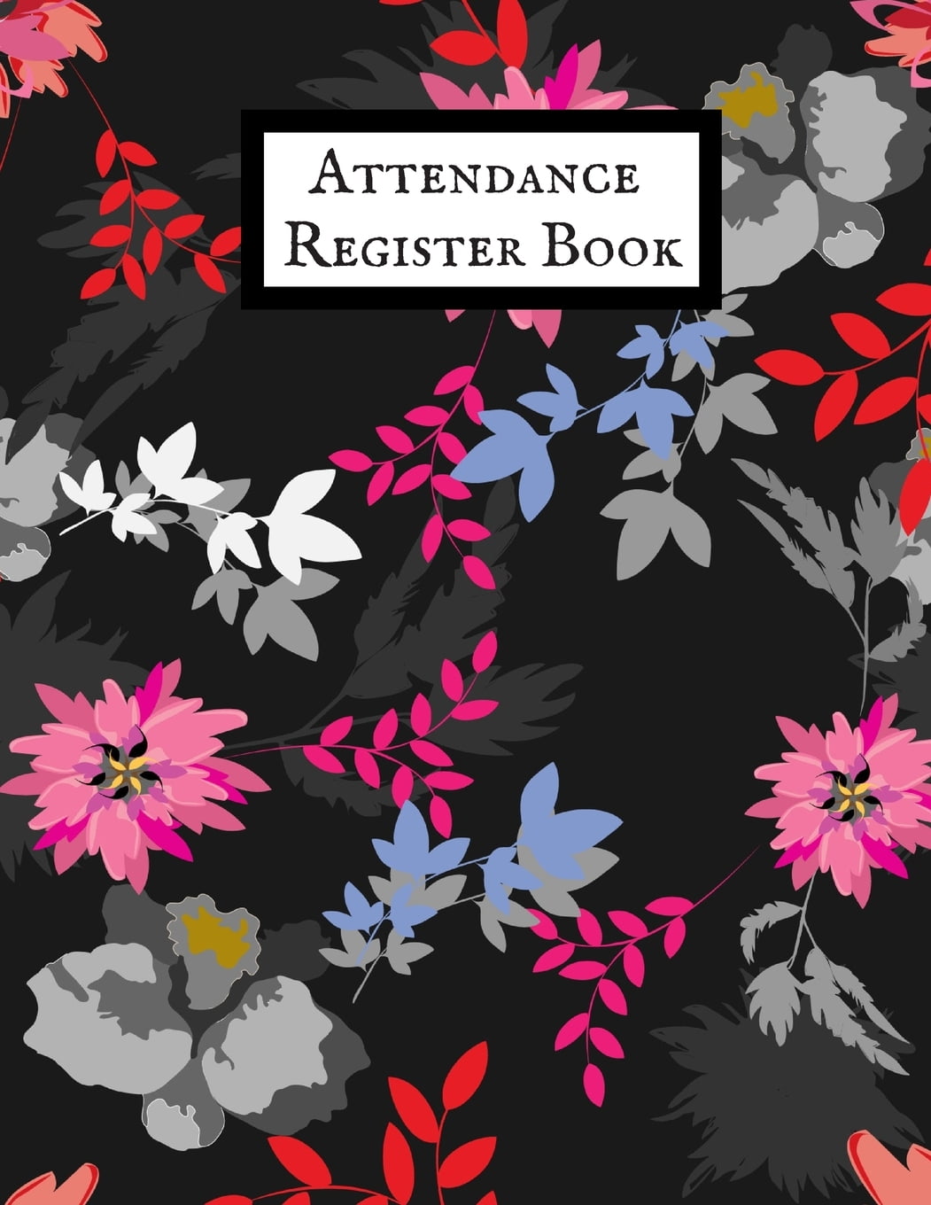 Attendance Register Book Time Management for Teachers Home School