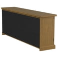 thumbnail image 4 of Kingfisher Lane 4-Door Dining Sideboard Buffet Cabinet in Rustic Honey, 4 of 9