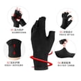 thumbnail image 4 of Guantes de presión de rehabilitación de articulaciones de medio dedo, transpirables, ejercicio, Fitness, ciclismo antideslizante, 1 par, 4 of 4