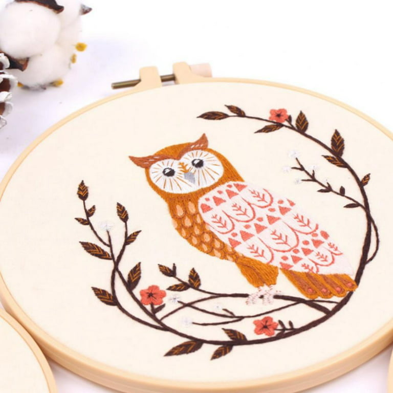 Embroidery Kits with Patterns and Instructions,DIY Beginner Cross