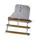thumbnail image 5 of Ganchos para cinturón de taladro para electricistas, soporte para taladro, metal resistente, autoblocante, ronda dorada, 5 of 8
