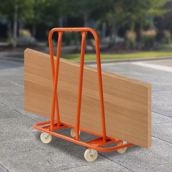 1600LBS Drywall Cart Dolly Pro Heavy Duty Handling Sheetrock Sheet Panel Service Used In Factories, Express Stores, Factory Warehouses