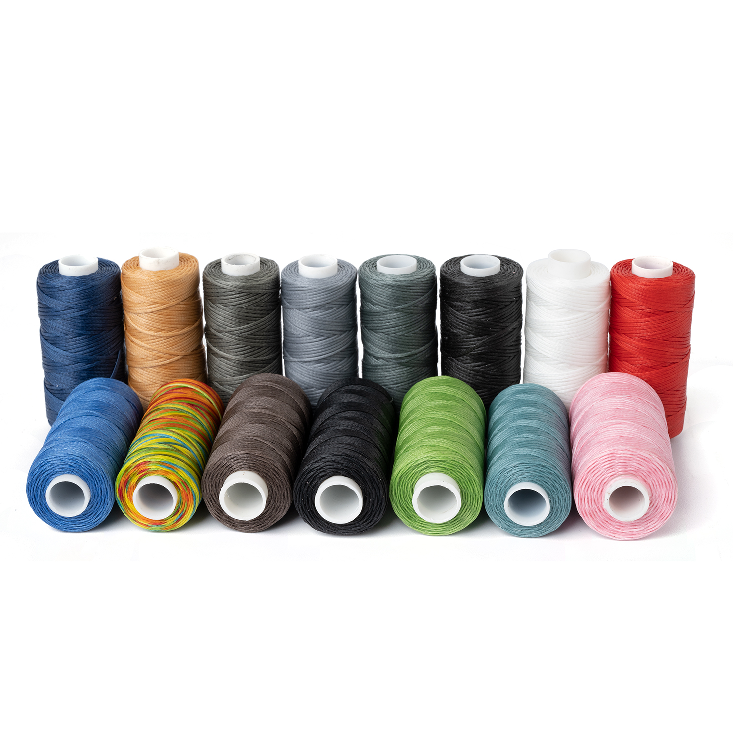 Waxed Thread 15 Colors Waxed Linen Thread Hand Stitching Waxed Thread