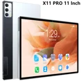 thumbnail image 3 of Tableta X11 Pro versión global 2023, tableta Android 12 de 11 pulgadas, diez núcleos, 12 GB + 512 GB de ROM, llamada telefónica 5G, Bluetooth, Wi-Fi, tableta PC, 3 of 5