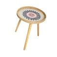 thumbnail image 1 of yuksok End Table Coffee Table Retro Accent Table for Living Room Garden Proch C, 1 of 9