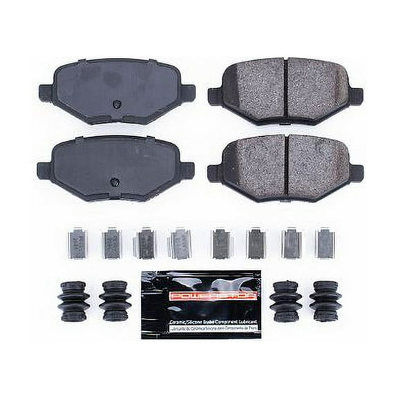Power Stop Rear Z23 Evolution Carbon-Fiber Ceramic Brake Pads Z23-1754