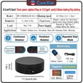 thumbnail image 2 of Motorized Rotating Display Stand with Remote, 4.53in 360 Electric Turntable for Display,Photography,3D Scanner Models, Motorized Lazy Susan and Photography Turntable Control Angle/Speed,Step/Swing, 2 of 8