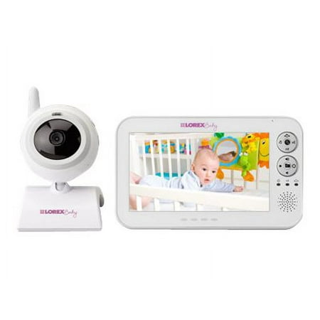 Video baby monitor with large 7inch display
