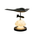 thumbnail image 2 of Christmas Decorations Night Light for Bedroom and Living Room Decorative Led Table Lamp with Unique Warship Design, 2 of 8