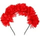 thumbnail image 1 of 1 diadema de flores para novia, hermosa diadema de flores para boda, accesorio para el cabello (rojo), 1 of 6