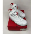 thumbnail image 1 of Ni - ke Air Jordan 6 Retro Red Oreo Mens Size 9.5 Multicolor Sneakers CT8529-162, 1 of 5
