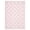 Pink Orange, variant on FairOnly 9'x12'Modern Geometric Floral Printed Area Rug for Living Room Machine Washable Ultra Thin Low Pile Non Slip Floor Cover for Living Bedroom Kitchen Dining Room,Black