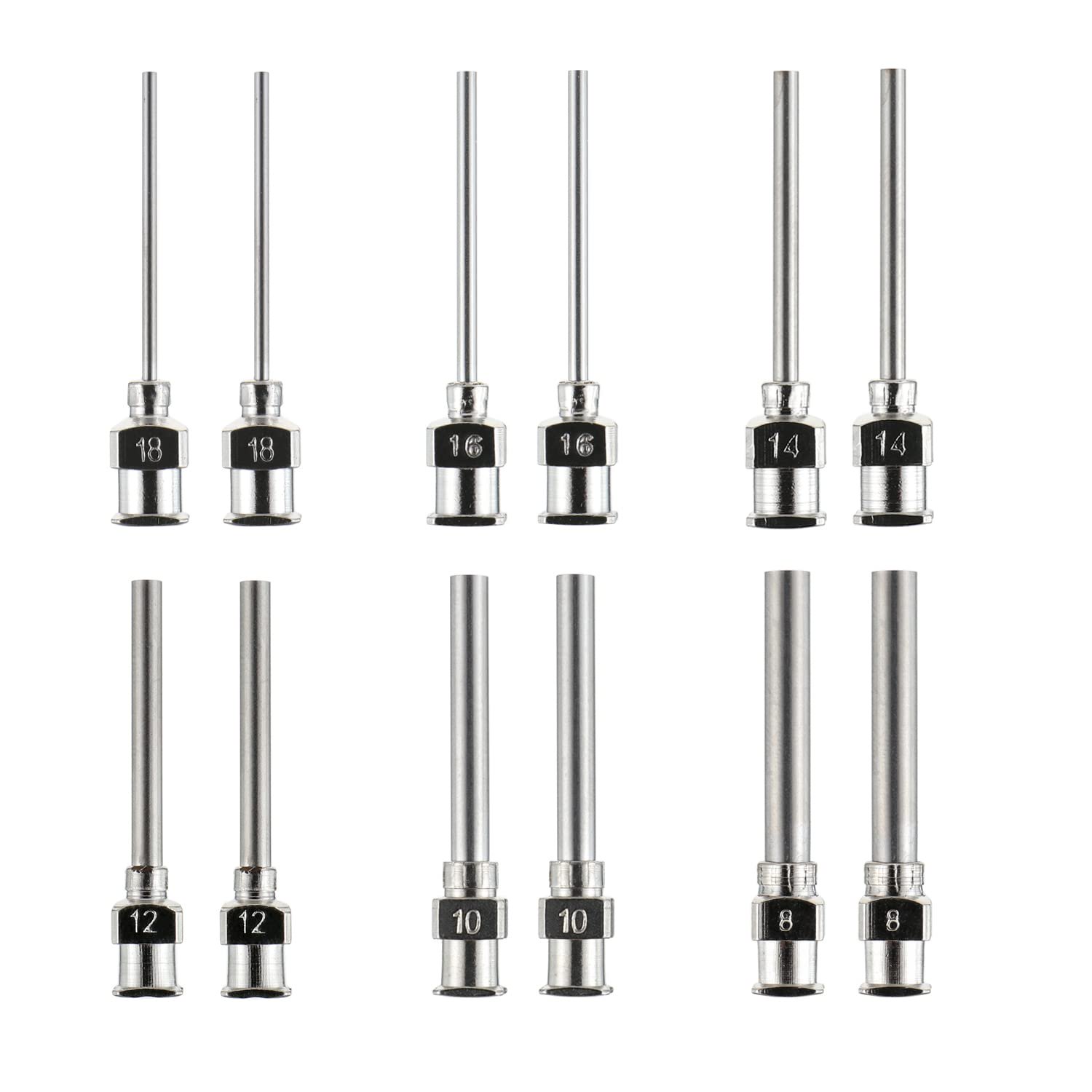 Lot De 20 Aiguilles De Distribution 18G En Inox + 1 Aiguille à Colle - NEUF