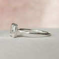 thumbnail image 4 of Cushion Cut Moissanite Engagement Ring Solitaire Solid Silver Anniversary Gift Rings Moissanite Bezel Set Promise Ring For Women, 4 of 4