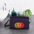 thumbnail image 6 of XMXT Large Capacity Makeup Bag, Complex Emotion Label Print Storage Bags Travel Toiletry Cosmetic Bag for Women Men, 6 of 9