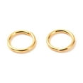 thumbnail image 2 of 1000pcs Brass Open Jump Rings Long-Lasting Plated Round Ring Real 18K golden Plated 21 Gauge 6x0.7mm Inner Diameter: 4.6mm, 2 of 3