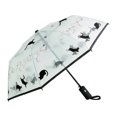 thumbnail image 3 of Paraguas de lluvia con forma de gato, decorativo, para mujeres y niñas, ideal para viajes al aire libre. Longitud plegable 27cm, 3 of 8