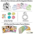 thumbnail image 5 of Fujifilm Instax Mini 12 Instant Camera with Case, 20 Fuji Films, Decoration Stickers, Frames, Photo Album and More Accessory kit (Clay White), 5 of 9