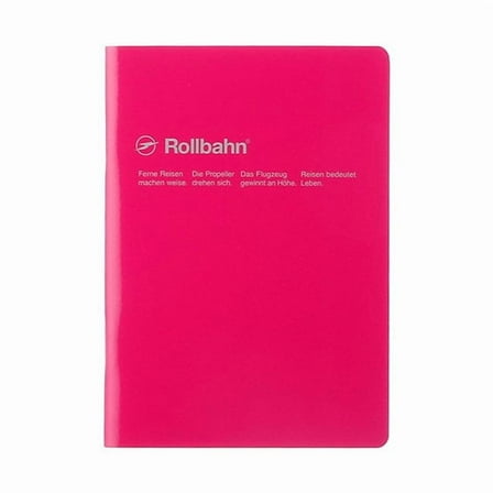 Delfonics Rollbahn Note Notebooks: 5-3/4 in. x 8-1/4 in. (Rose) A5 notebook