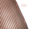 thumbnail image 6 of Beautiful By Drew Barrymore Bottleneck Ribbed Blush Glass Vase, 6 of 7