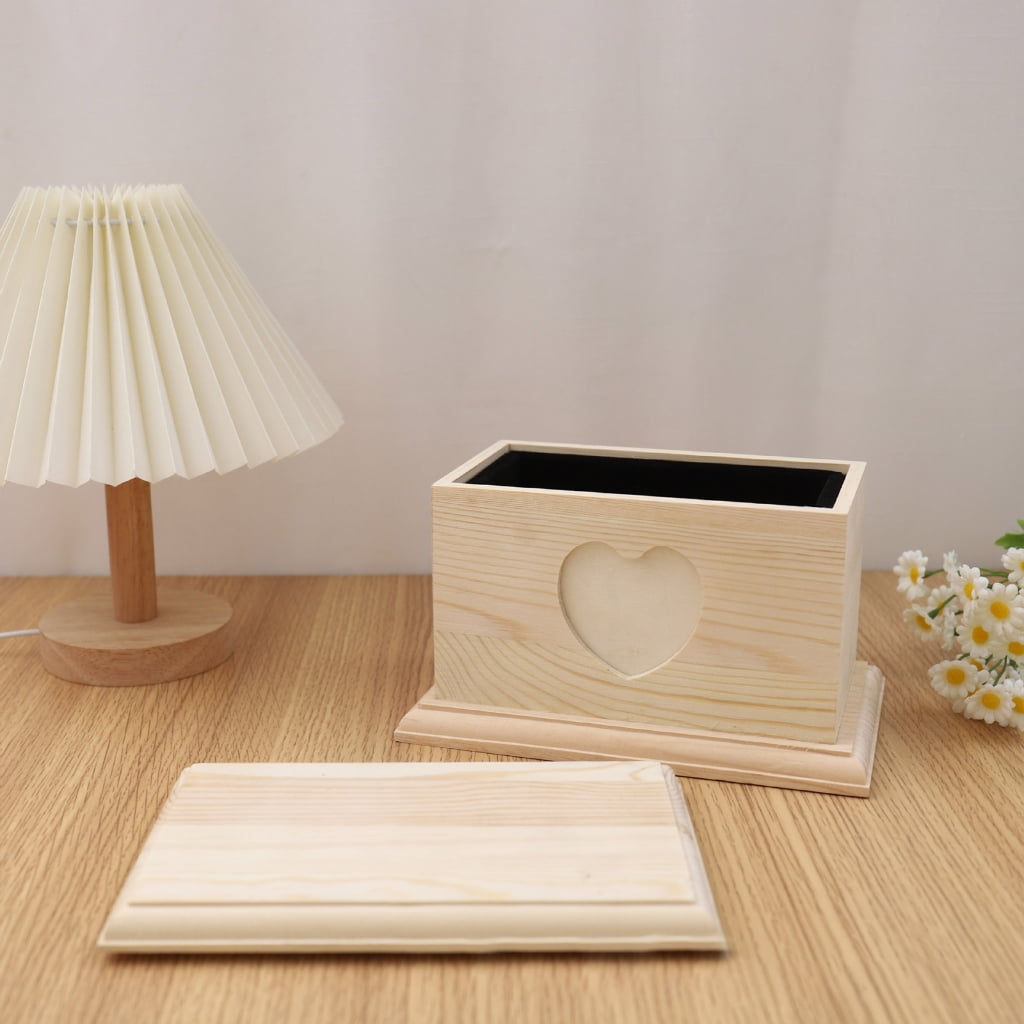 lanema Pet Cremation Urn for Dog Cats Ashes Wooden Dog Memorial Urn Keepsakes Ashes Box