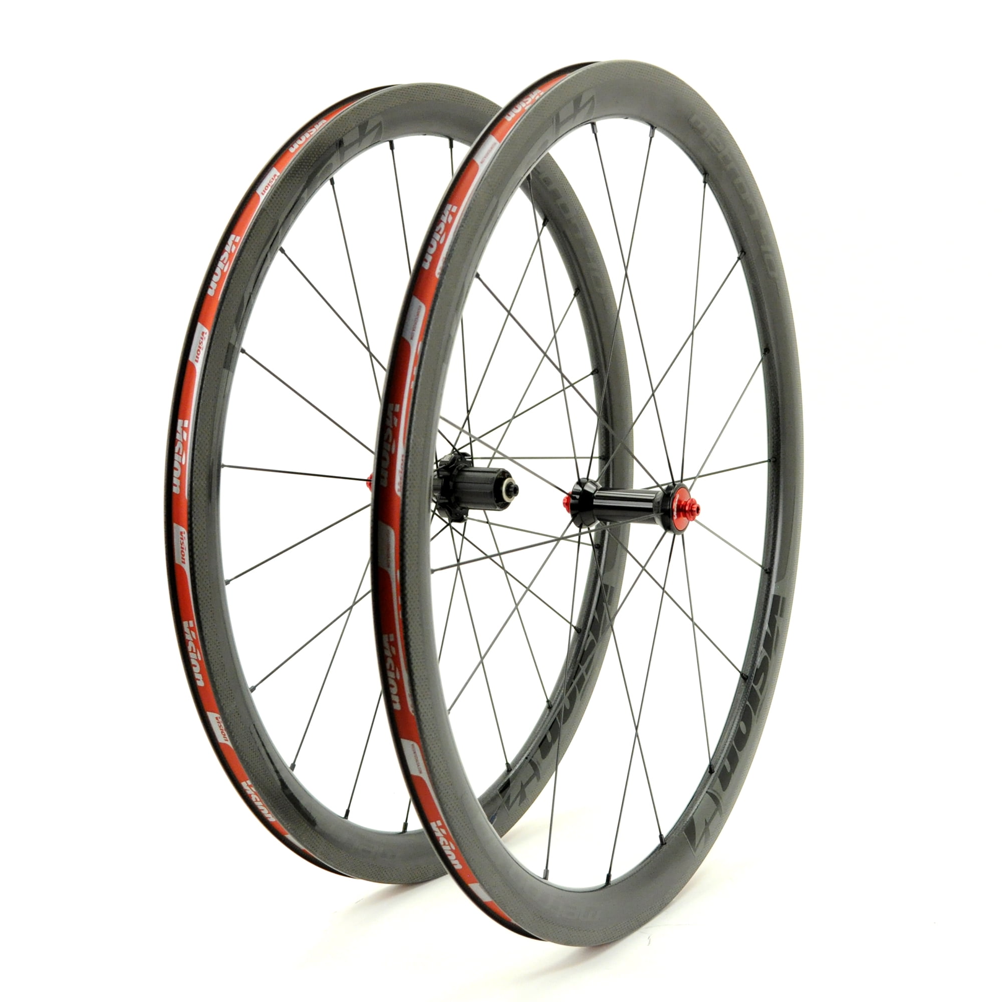 Vision Metron 40 LTD Carbon Fiber 700c Road Bike Wheelset Shimano 9/10