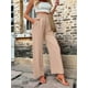 thumbnail image 1 of Pantalones casuales nuevos de otoño e invierno para mujer con cintura alta elástica y pantalones sueltos para mujer, 1 of 6