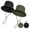 Black, Green, variant on 2 Pack Sun Hats Bucket Hats for Men Women, Waterproof Fishing Hats with Sun Protection, UPF 40+, Packable Outdoor Boonie Hat, Black/Blue