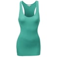 thumbnail image 1 of FashionOutfit Women's Delicate Soft Stretchy Racerback Tanktop, 1 of 3