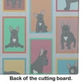 thumbnail image 5 of Lots of Black French Bulldog Glass Cutting Board Large 12 in x 15 in, 5 of 5