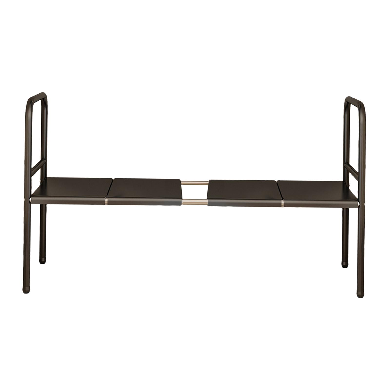 Fiocias Multi Use Under Sink Rack Cupboard Organizers Removable Shelves Expandable Under 4 Panels