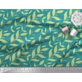 thumbnail image 3 of Soimoi Green Poly Georgette Fabric Black Berries & Leaves Print Fabric by the Yard 42 Inch Wide, 3 of 3