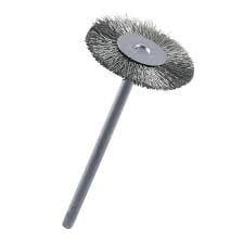 

JEWELERS BRISTLE BRUSH STEEL CRIMPED- 7/8 (21mm) with 2.3mm mandrel One dozen. This offering is for 2 units.