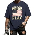 thumbnail image 7 of Ankishi This Is My Pride Flag Shirt Patriotic Men's Short Sleeve Crewneck Tee Shirt Fashion Clothes for Travel, 7 of 7