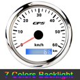 thumbnail image 1 of 85MM GPS Speedometer 30/60/120/200KMH 9-30V 7 Colors Backlight Odometer Speed Gauge Meter GPS Antenna For Motorcycle Accessories ,Wide Applicability, 1 of 4