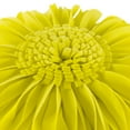 thumbnail image 2 of JWH 3D Round Velvet Flower Pillows for Aesthetic Decoration on Sofa Bedding Couch 12inch Light Yellow, 2 of 6