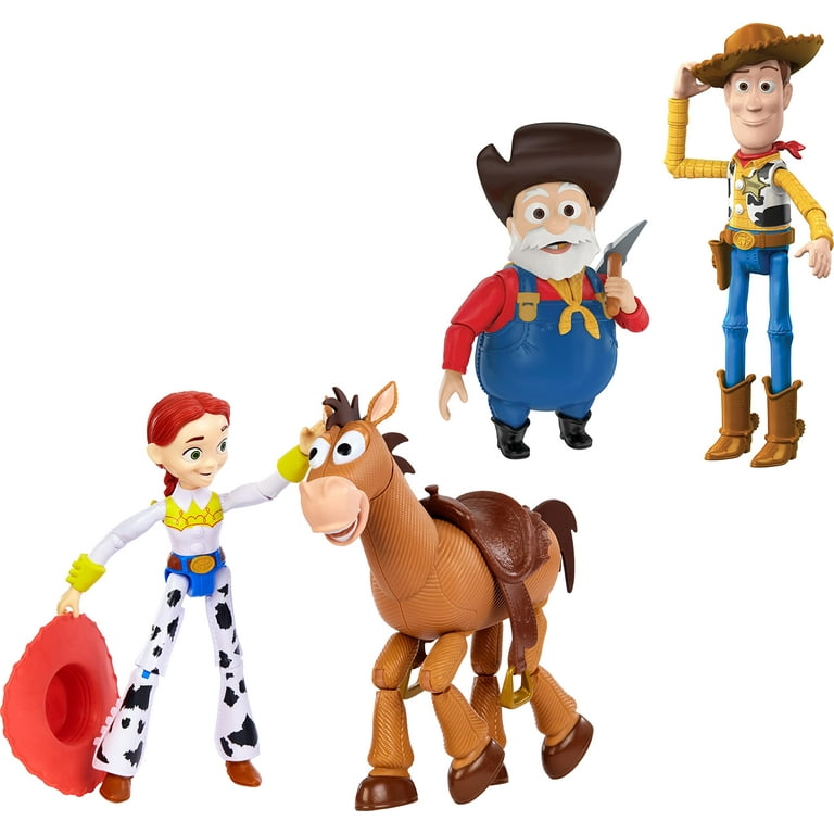 Disney Pixar Toy Story Woody's Roundup 4-Pack