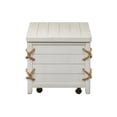 thumbnail image 6 of Dockside White Storage Trunk, 6 of 9