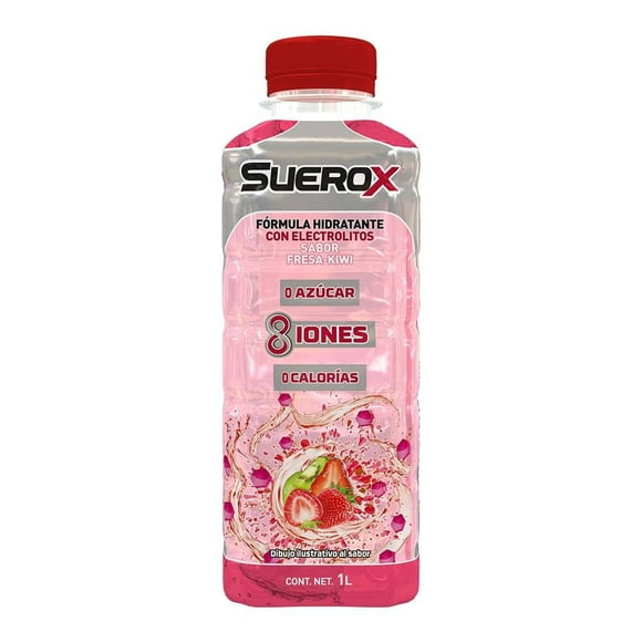 Bebida hidratante Suerox fresa-kiwi 1 l