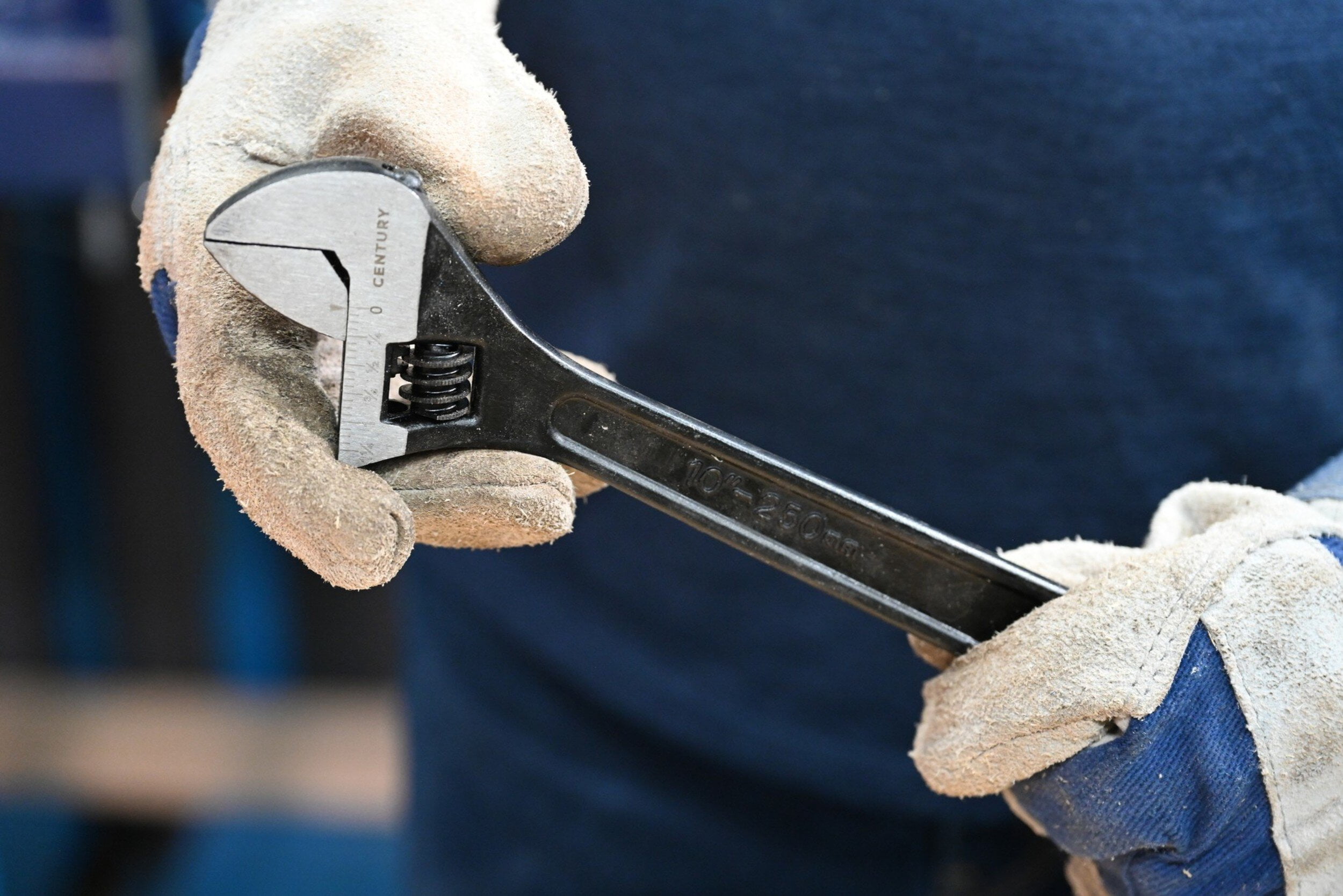 Century Drill & Tool 72625 Adjustable Wrench, 10"