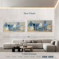 thumbnail image 3 of Elephant Stock Kitchen Still Life Iii Wall Art - Horizontal Multi Panel Canvas - Dining Room Wall Decor - Decor Elements Multi Panel - Blue And Beige Decor By Albena Hristova - 80" x 39", 3 of 4