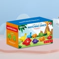 thumbnail image 4 of Juguetes de dinosaurios a juego con letras ABC, juguetes Montessori para niños y niñas (caja de números), 4 of 7