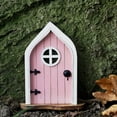 thumbnail image 3 of Porte de Fée Elf Porte de Fée en Bois Décorations d'Arbre de Fée Porte Elfe, 3 of 4