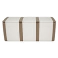 thumbnail image 3 of Homeplast Coffre de Rangement Extérieur en Plastique Résine pour Coussins de Patio, Beige/blanc, 3 of 9